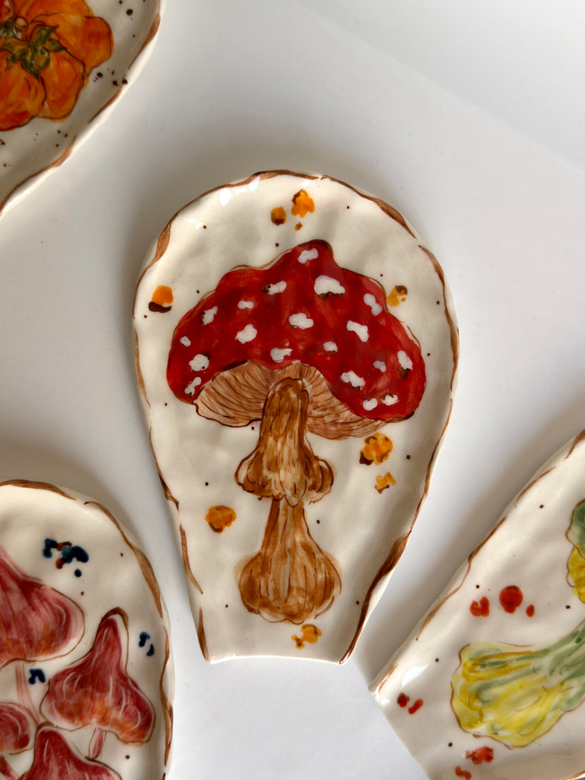 Mushroom Spoon Rest