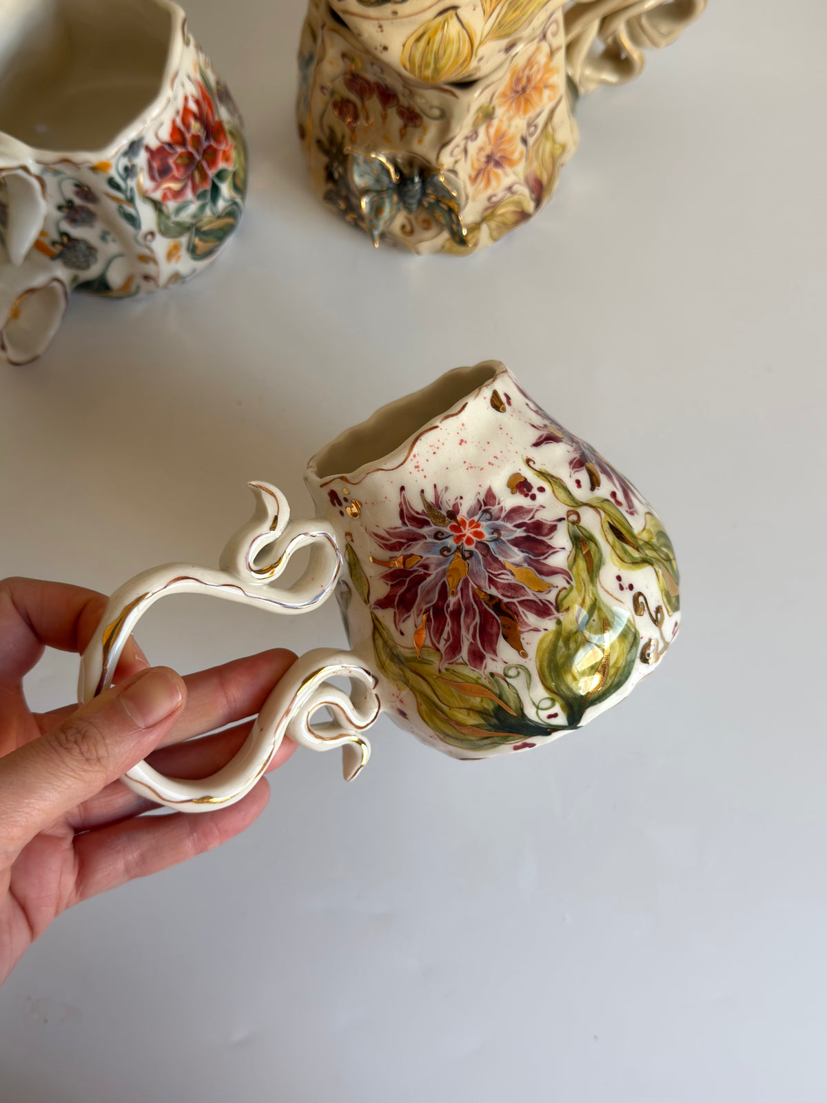 I Will Bloom Dahlia Mug