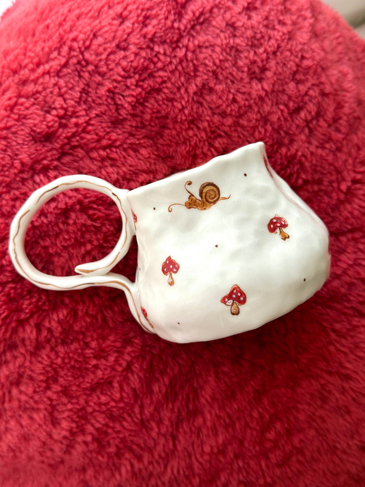 Mini Mushrooms Autumn Mug