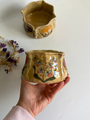 Framed Garden Matcha Bowl