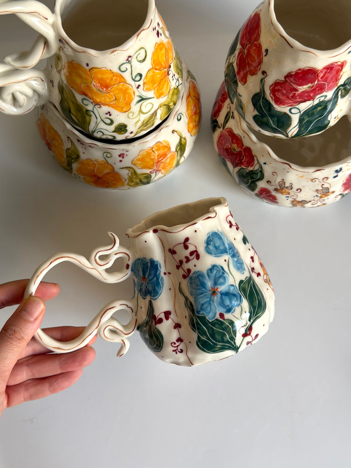 Himalayan Poppies Garden Mug