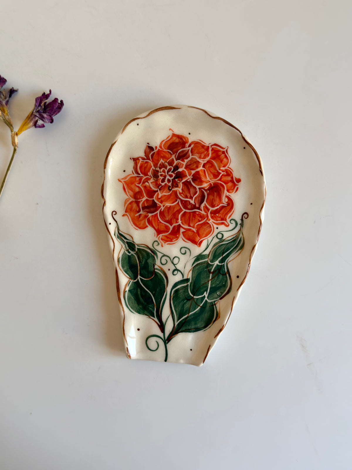Detail Floral Spoon Rests