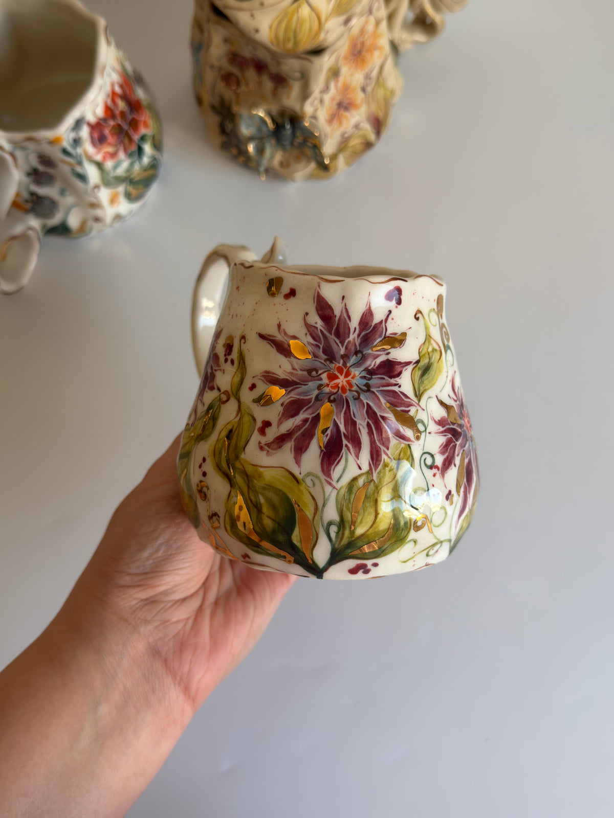 I Will Bloom Dahlia Mug