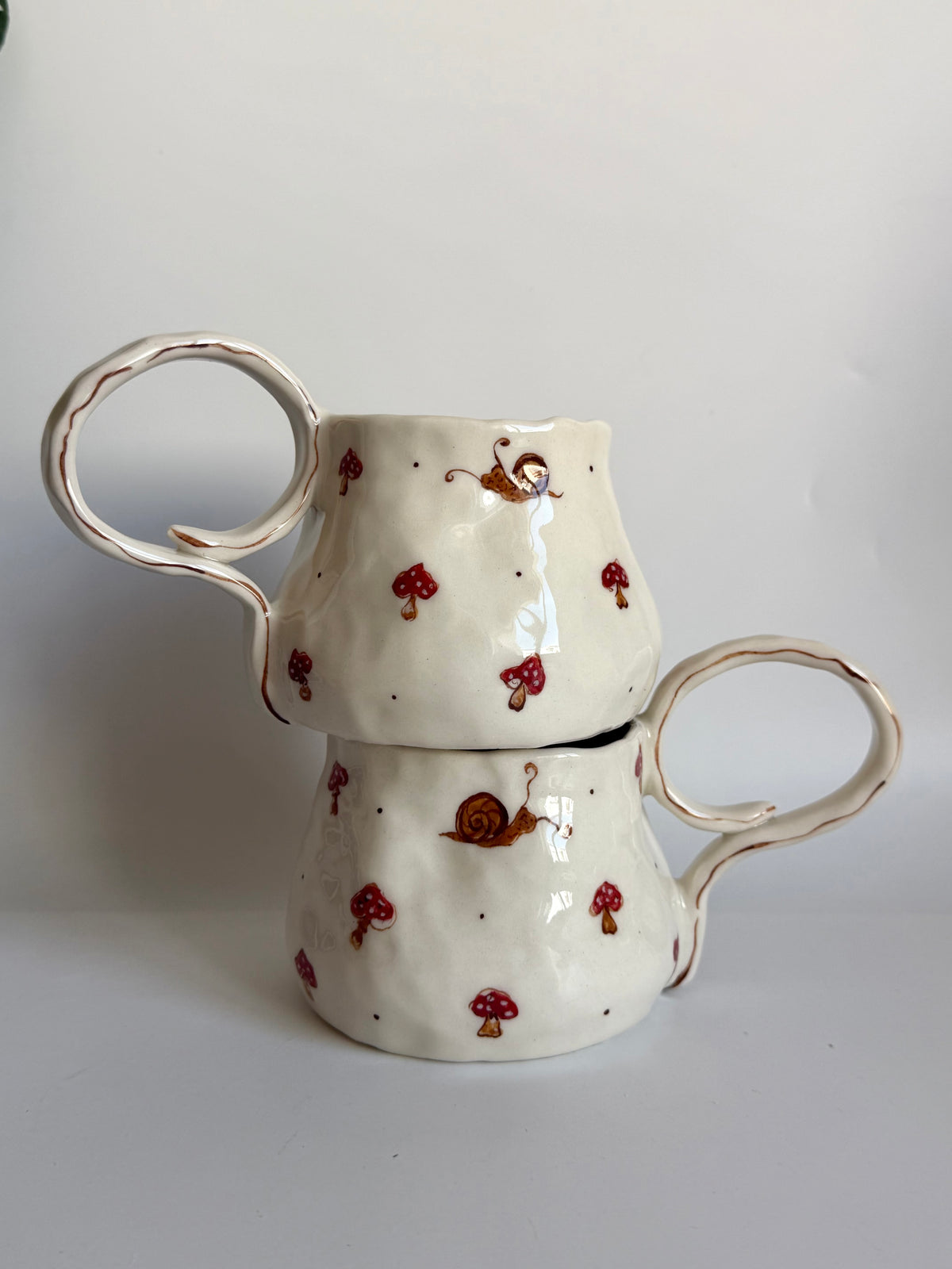 Mini Mushrooms Autumn Mug