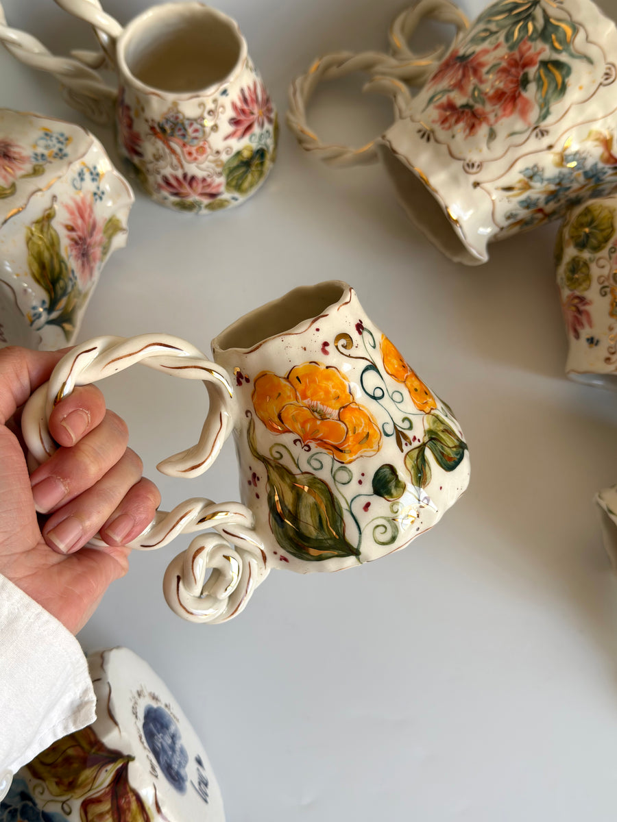 California Poppies Mug