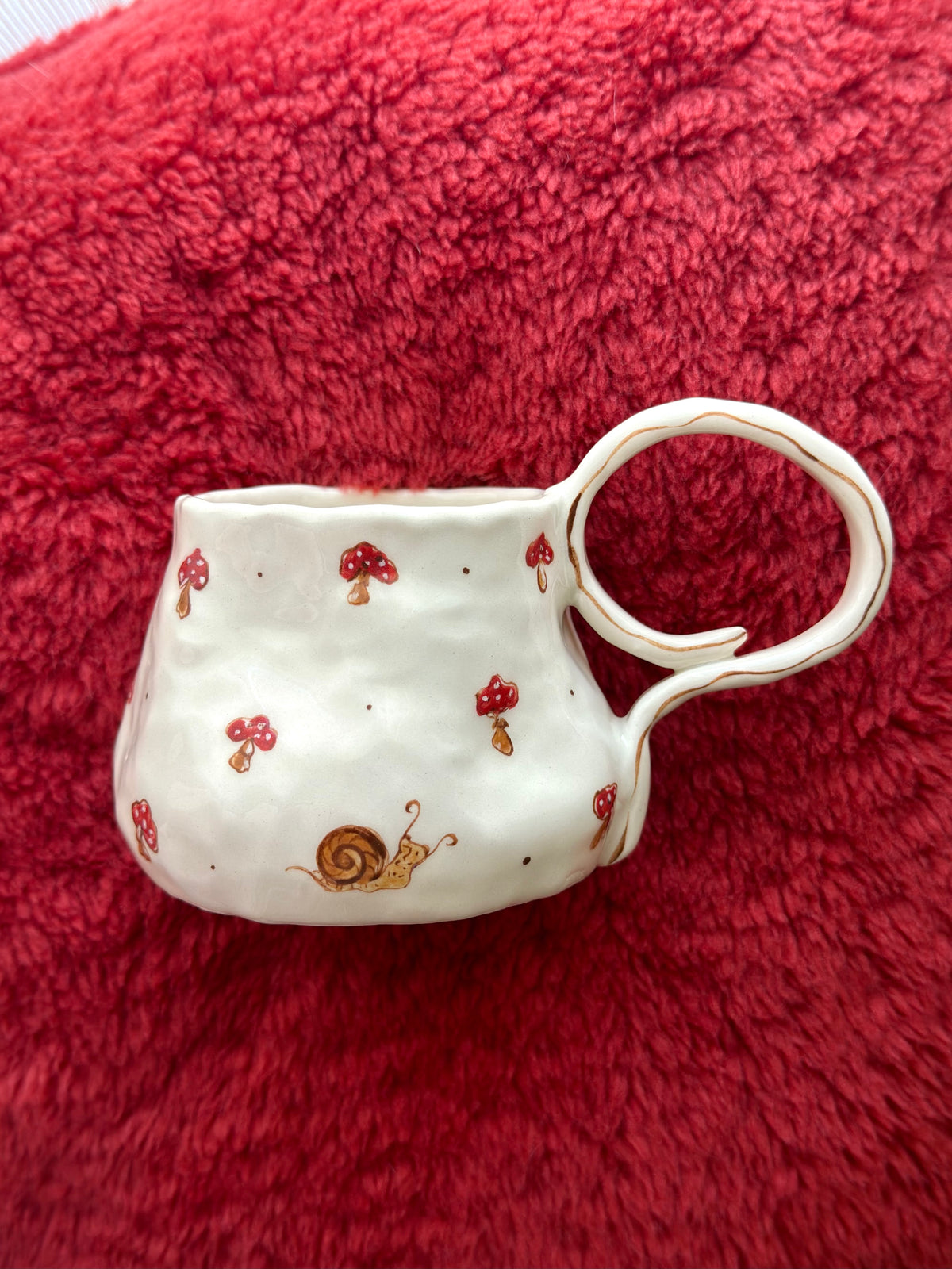 Mini Mushrooms Autumn Mug