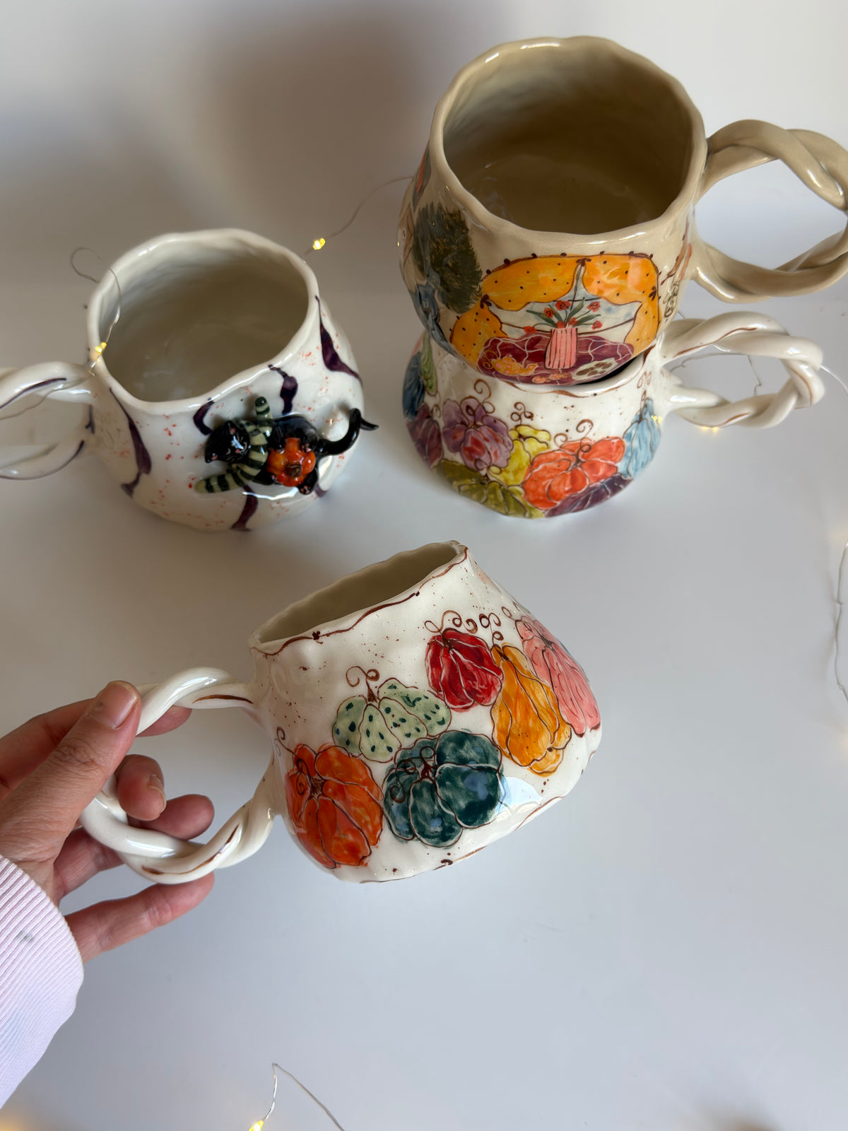 Colorful Pumpkins Mug