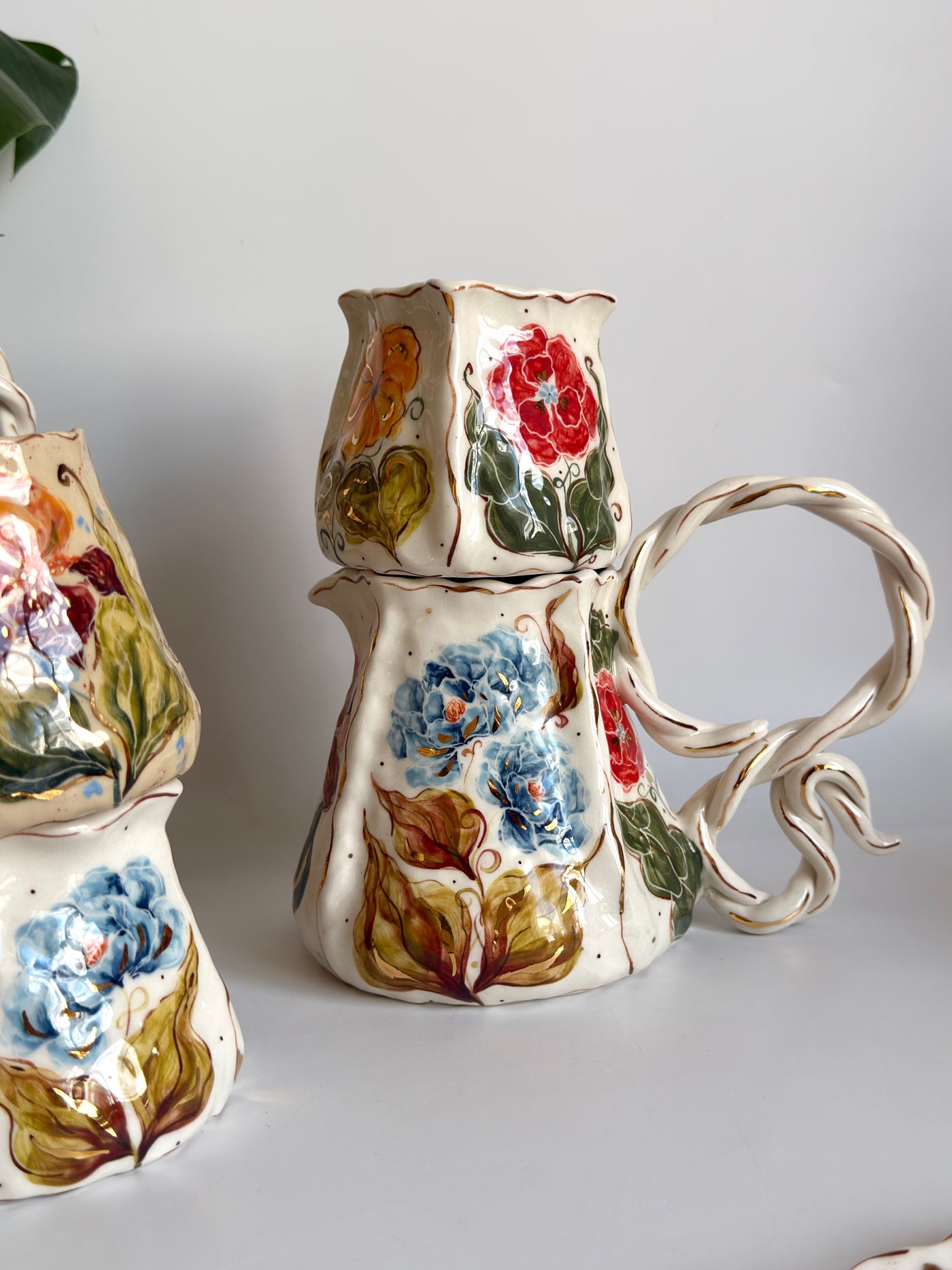 Dreamy Flowers Gold Cup