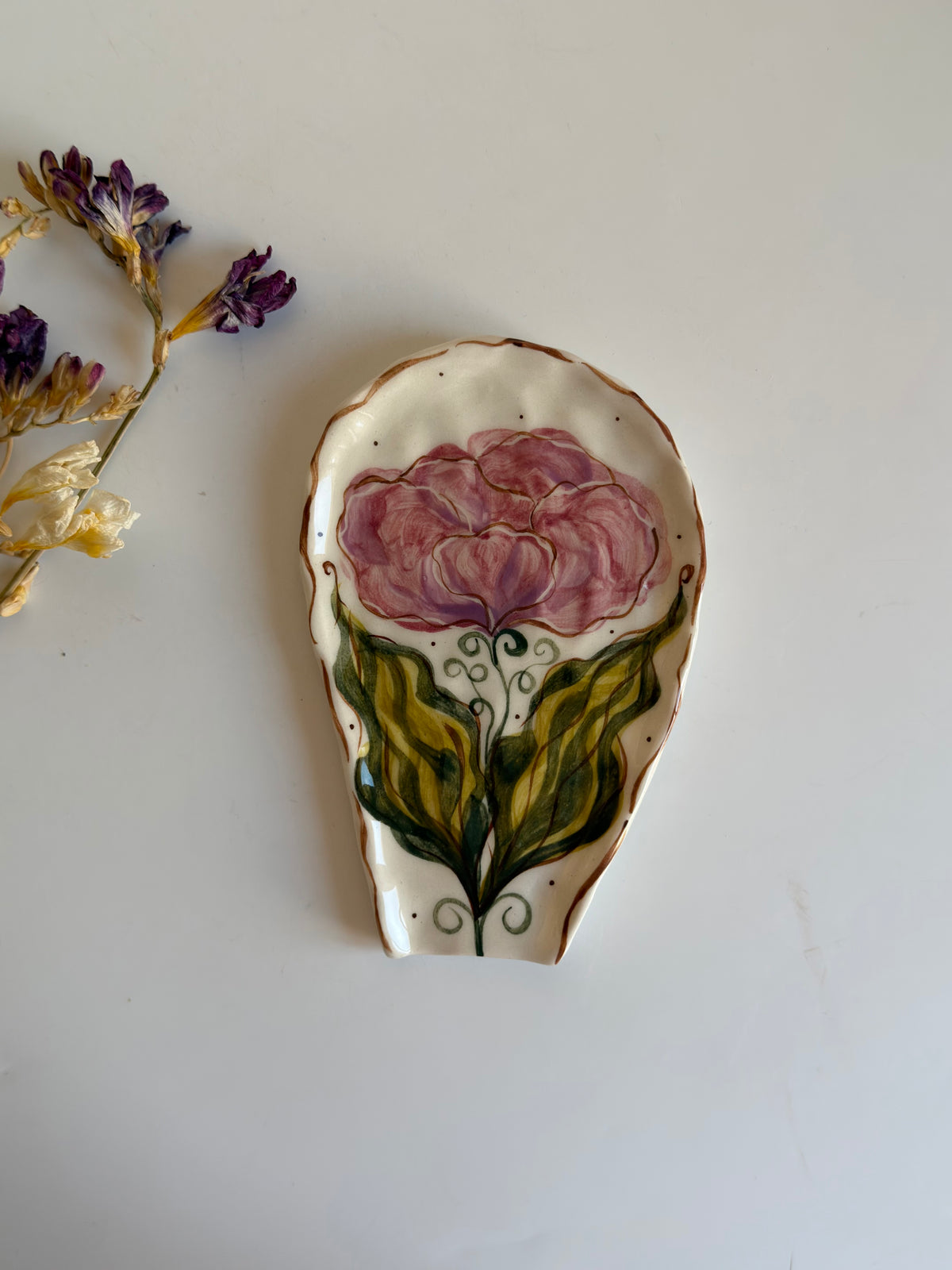 Detail Floral Spoon Rests