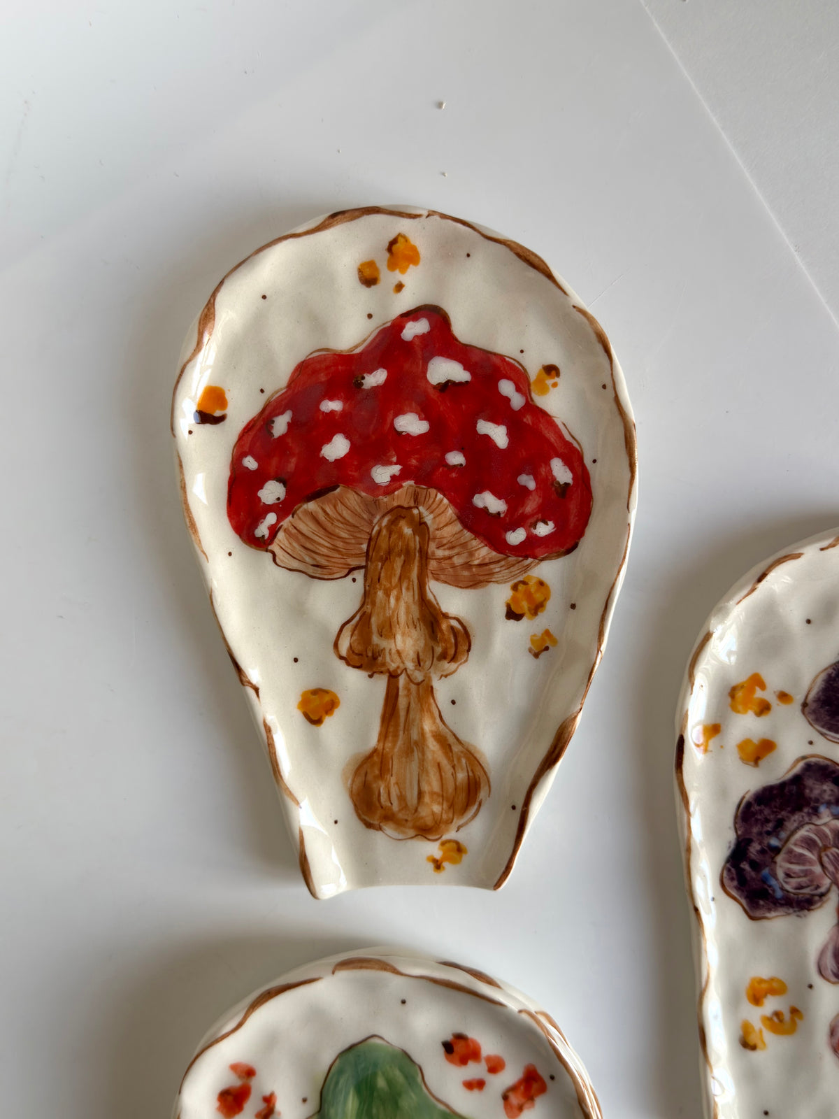 Mushroom Spoon Rest