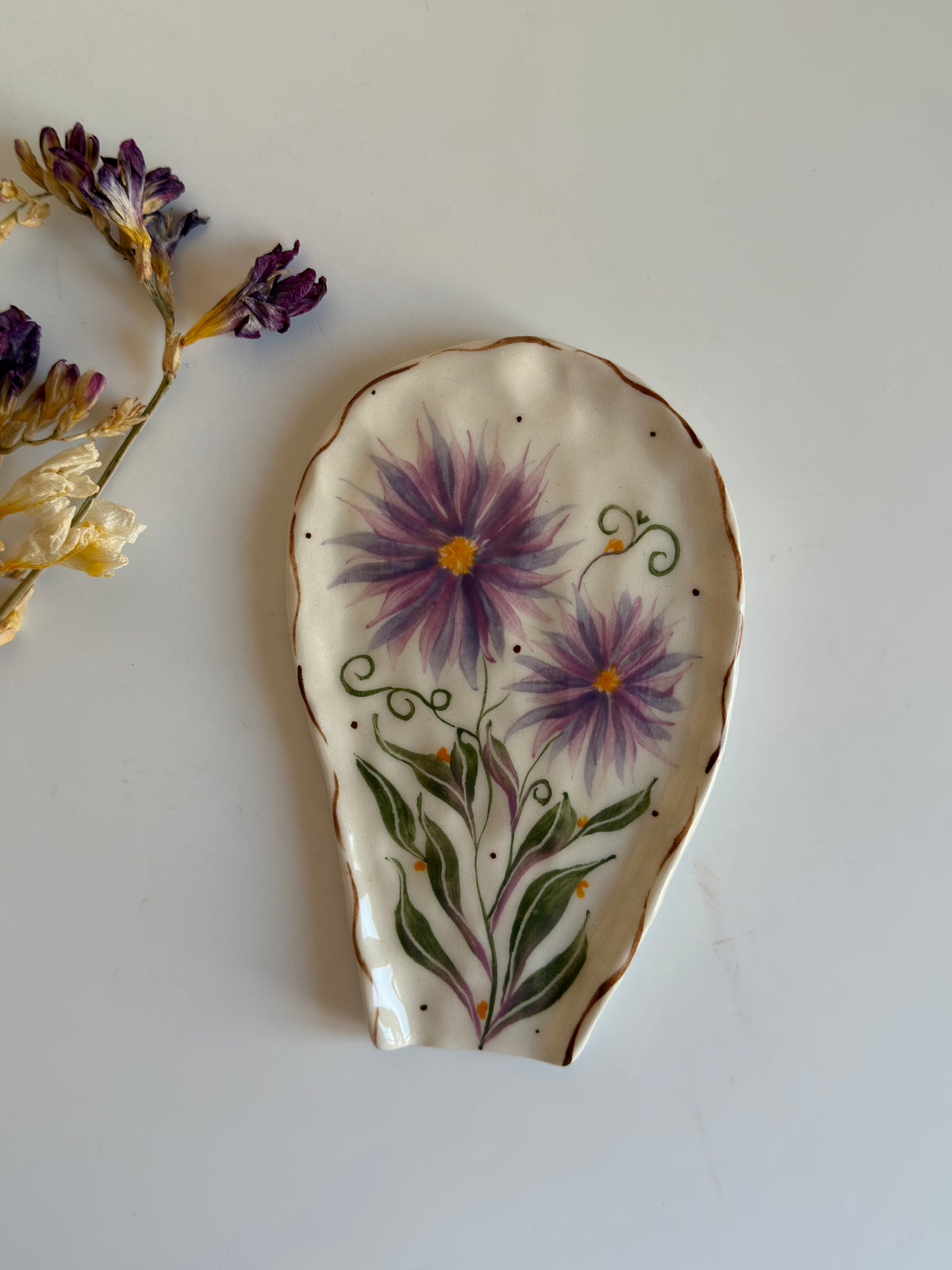 Detail Floral Spoon Rests