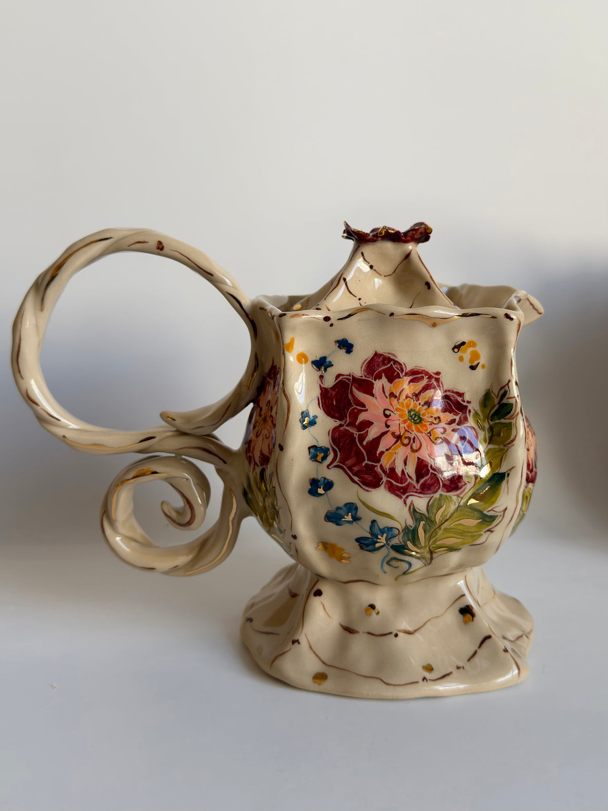 Dahlia Fever Teapot