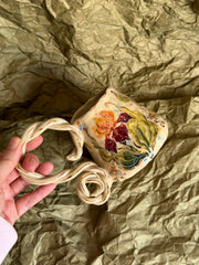 Boho Iris Flower Mug