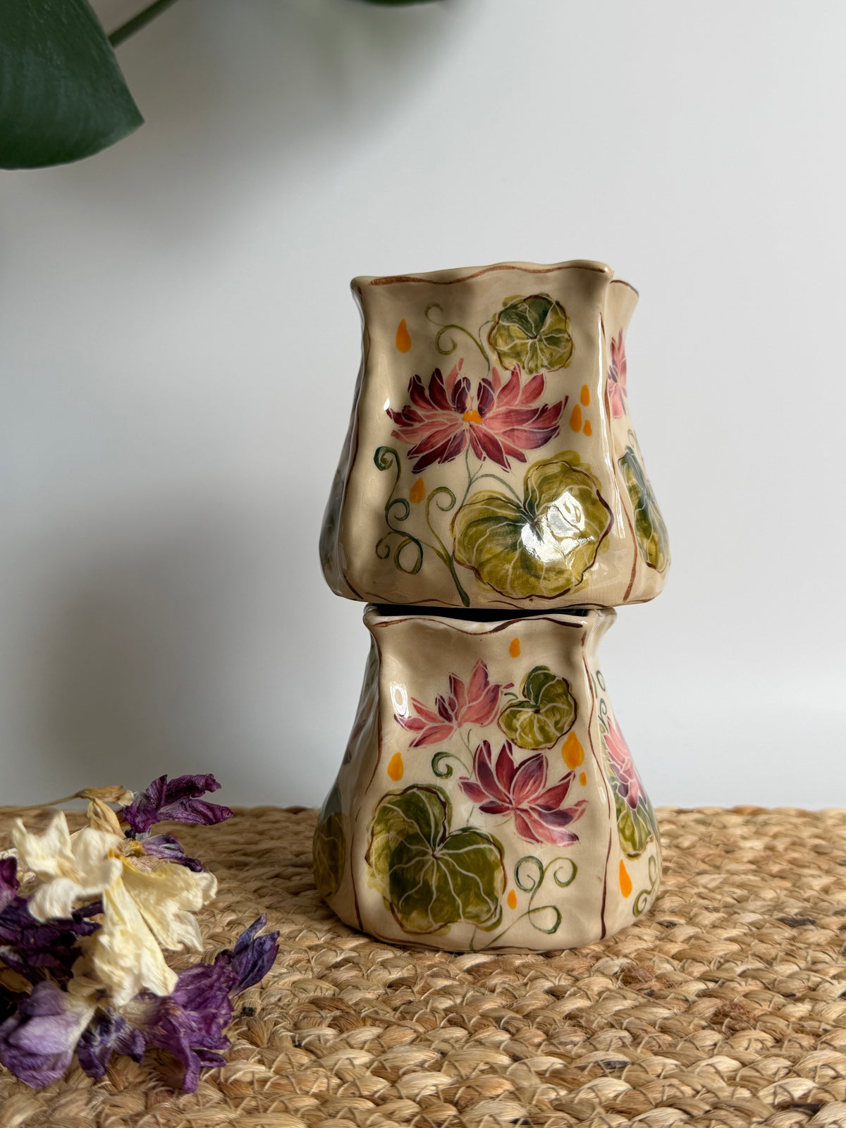 Pink Lotus Flower To Go Mug