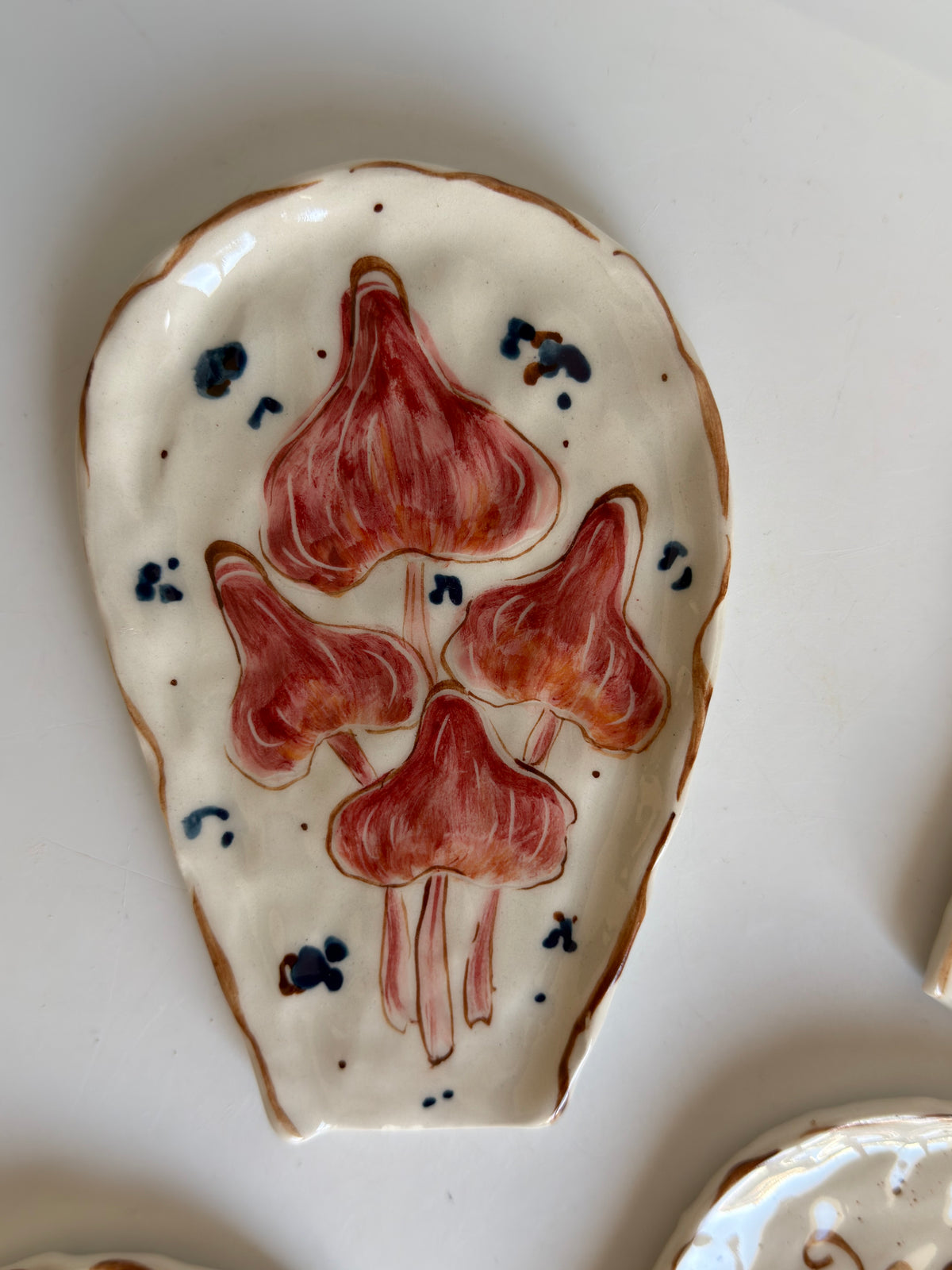 Mushroom Spoon Rest