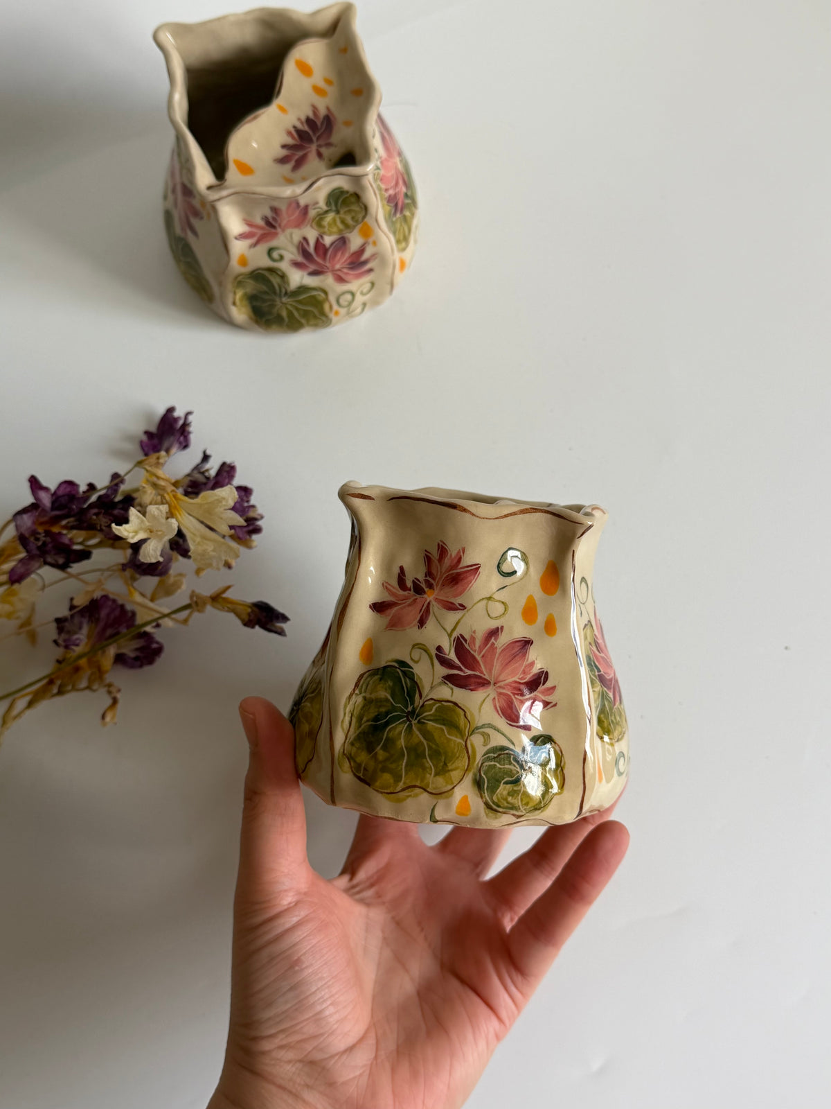 Pink Lotus Flower To Go Mug