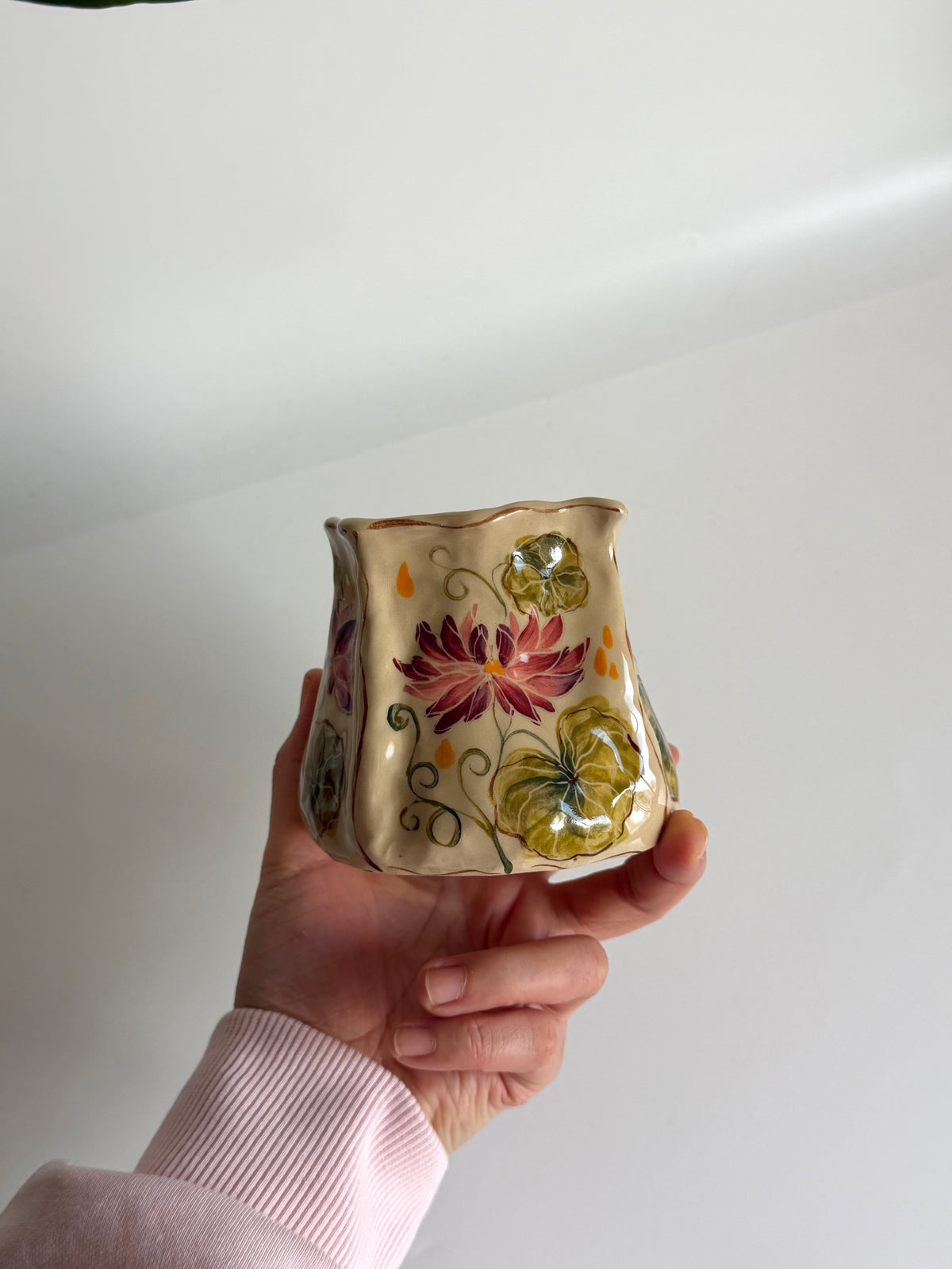 Pink Lotus Flower To Go Mug