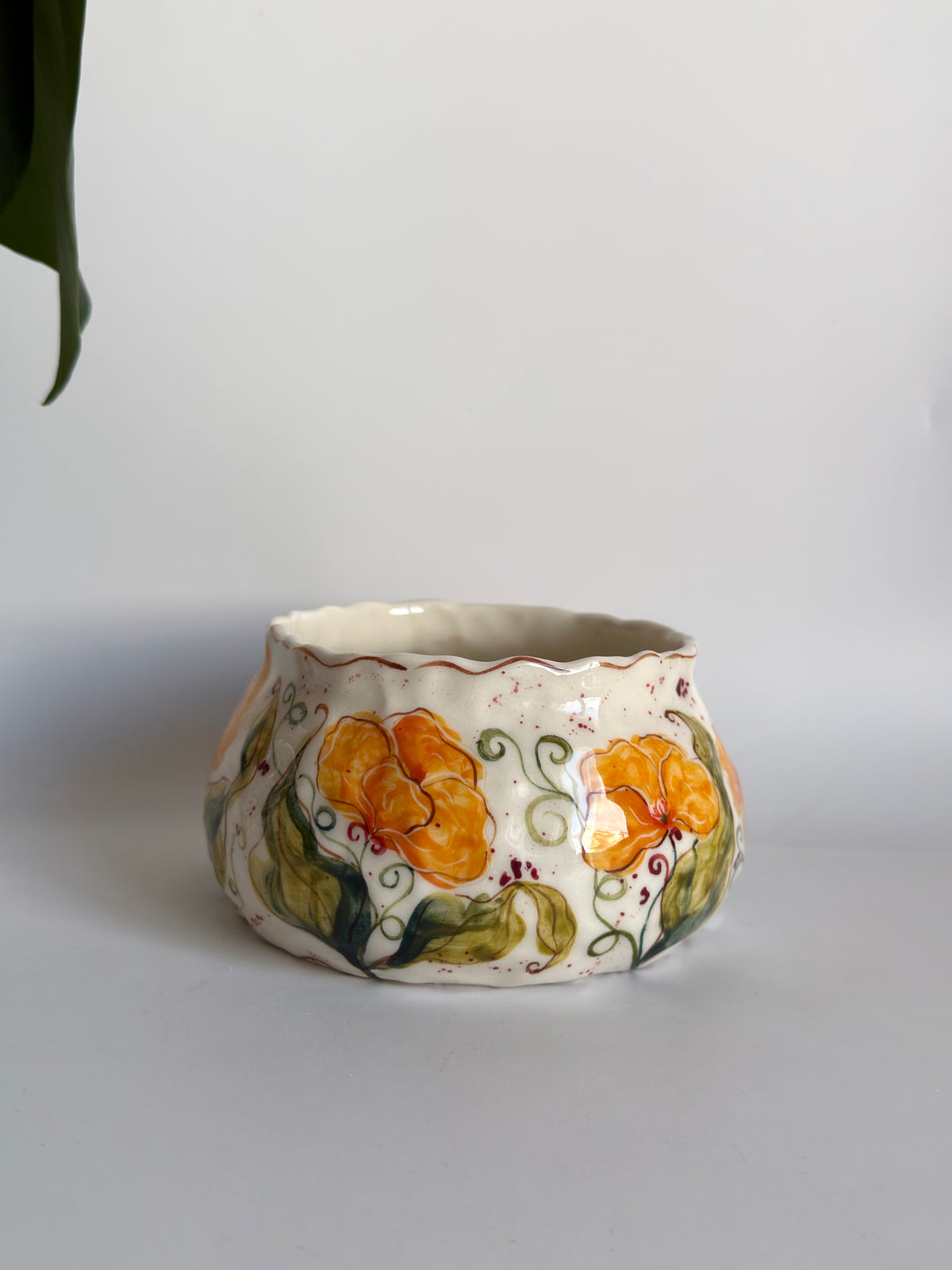 California Poppies Bowl