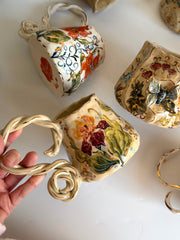 Boho Iris Flower Mug