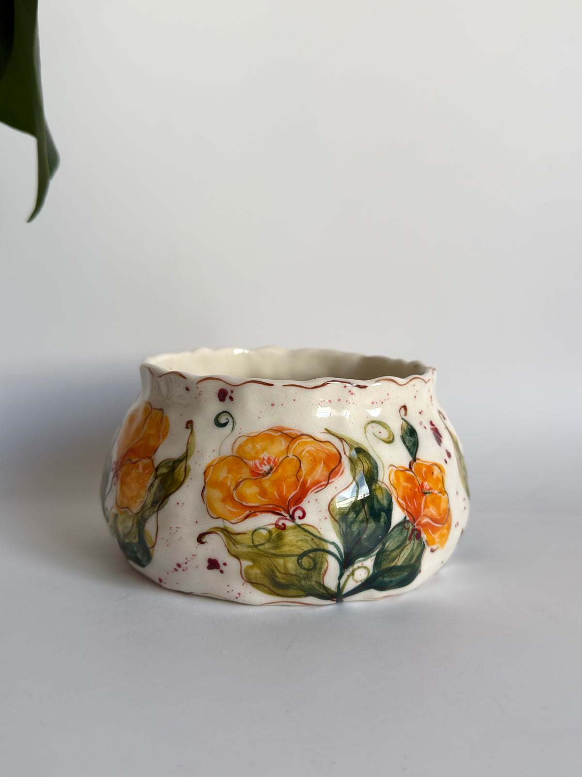 California Poppies Bowl