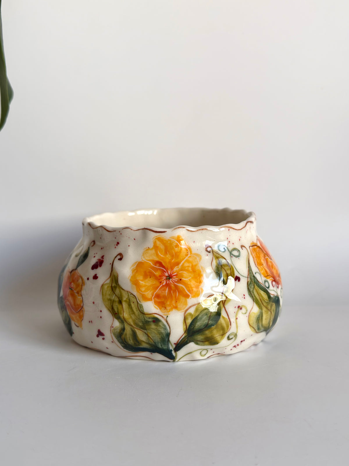 California Poppies Bowl