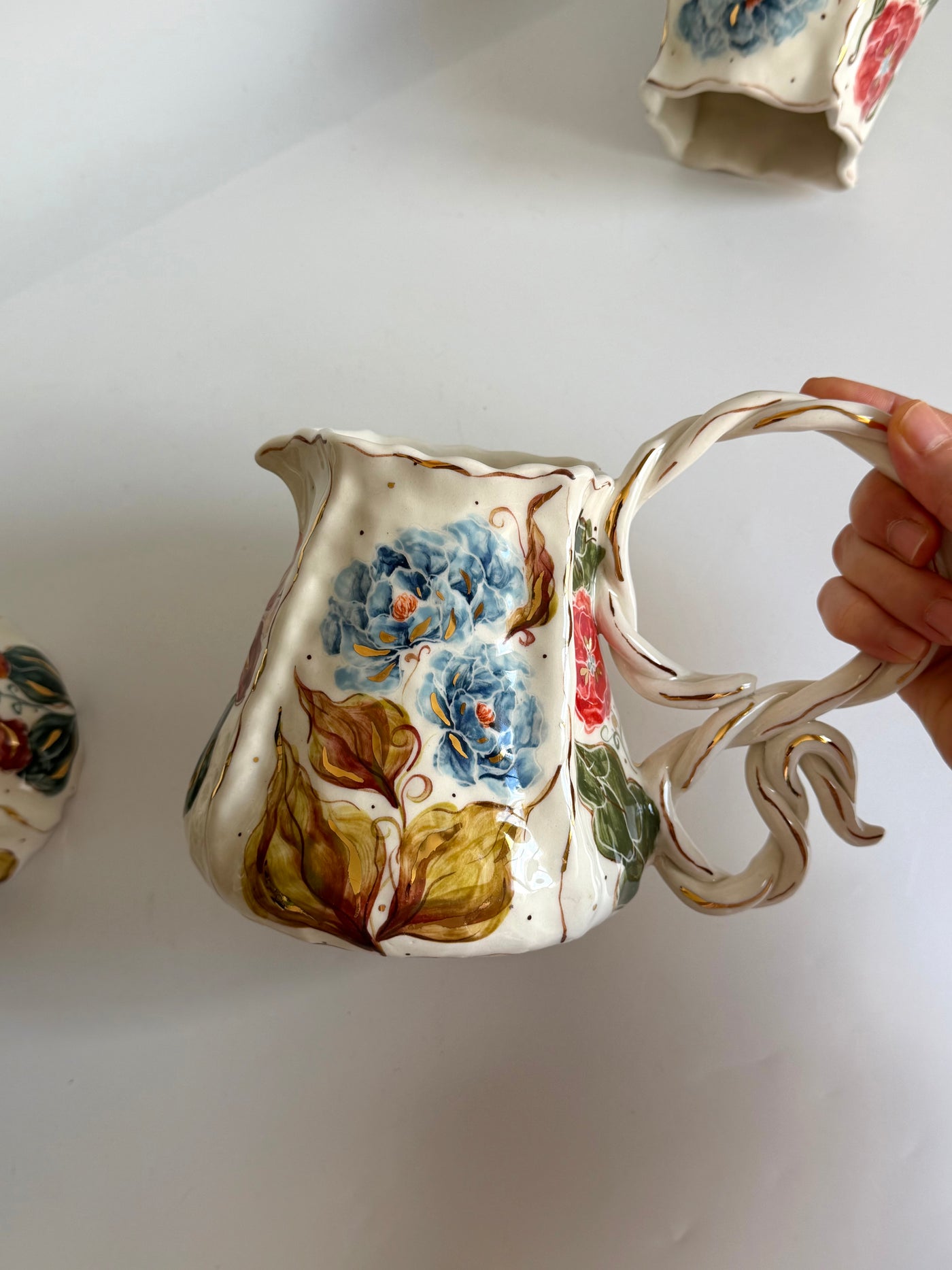 Dreamy Flowers Pitcher