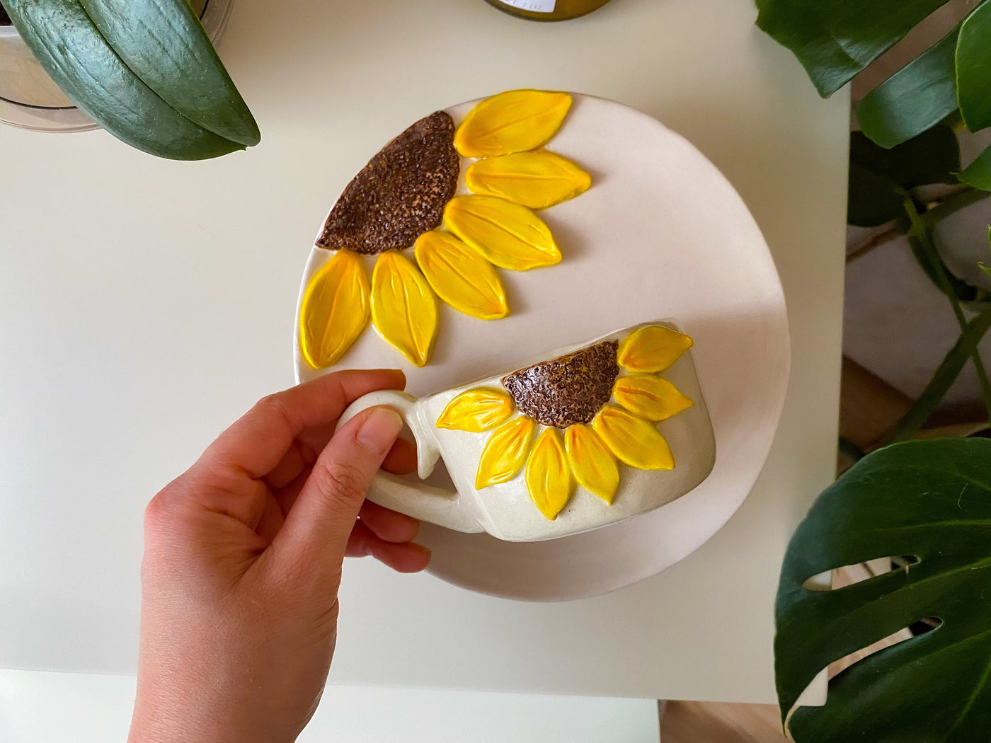 The Sunflower - Plate