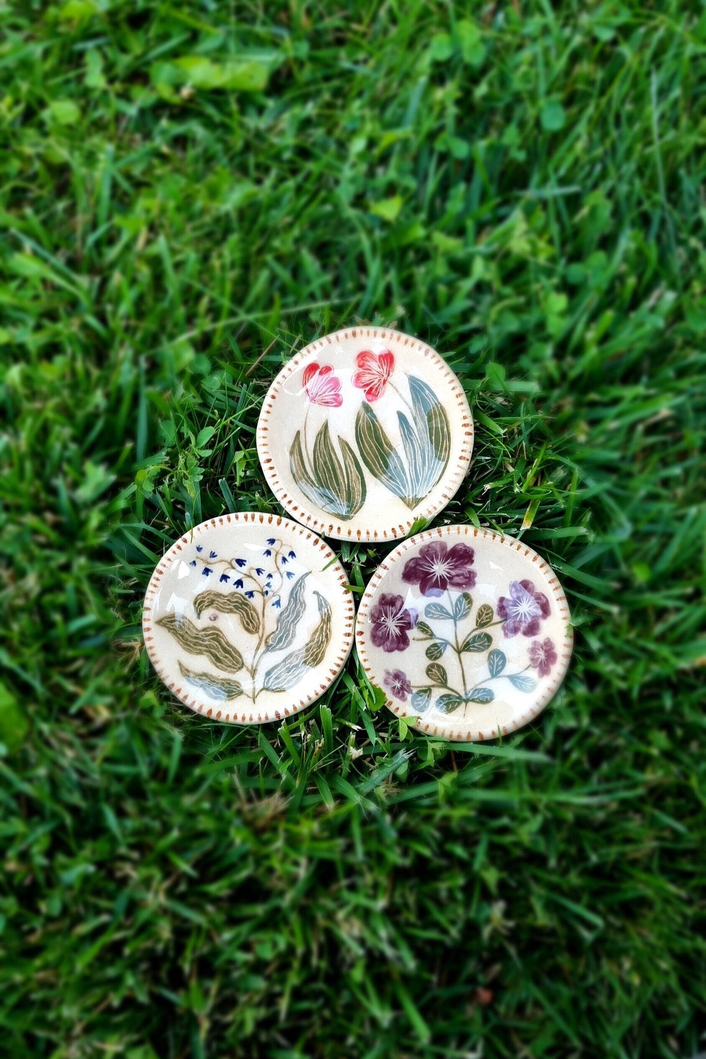Wild Floral Dishes