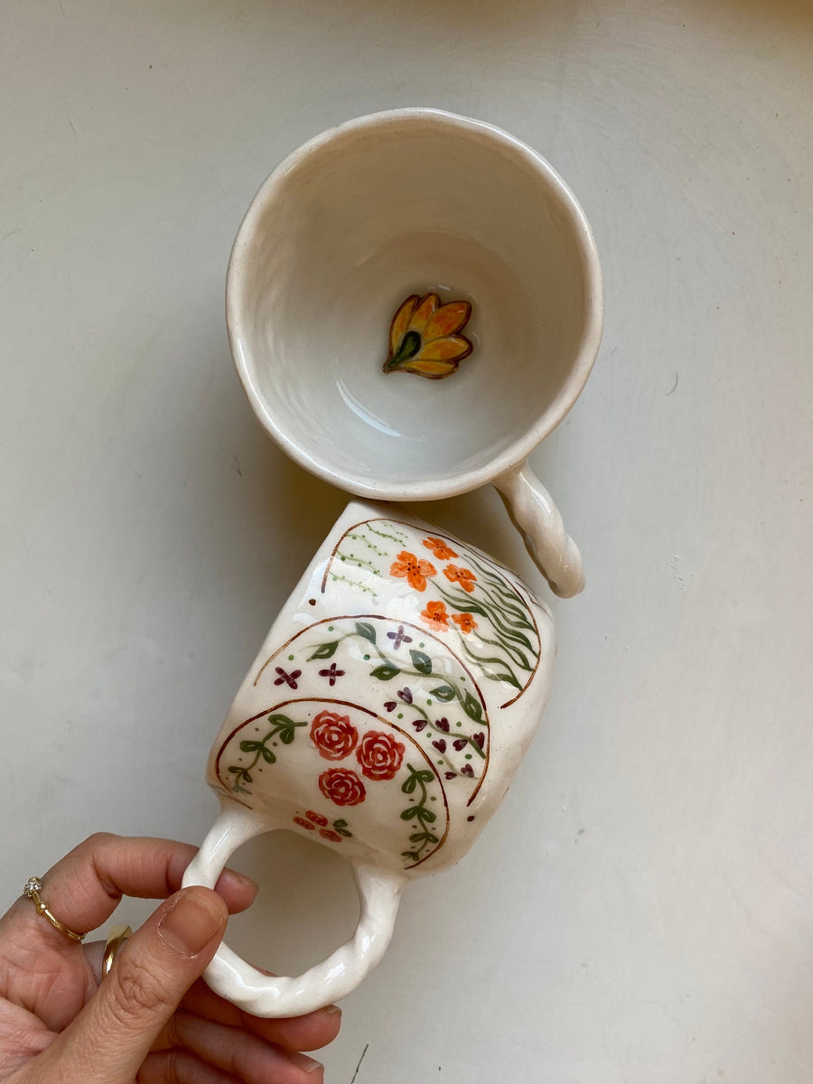 Stages of Flowers Mug