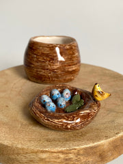 Bird Nest Jewelry Box