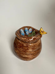 Bird Nest Jewelry Box