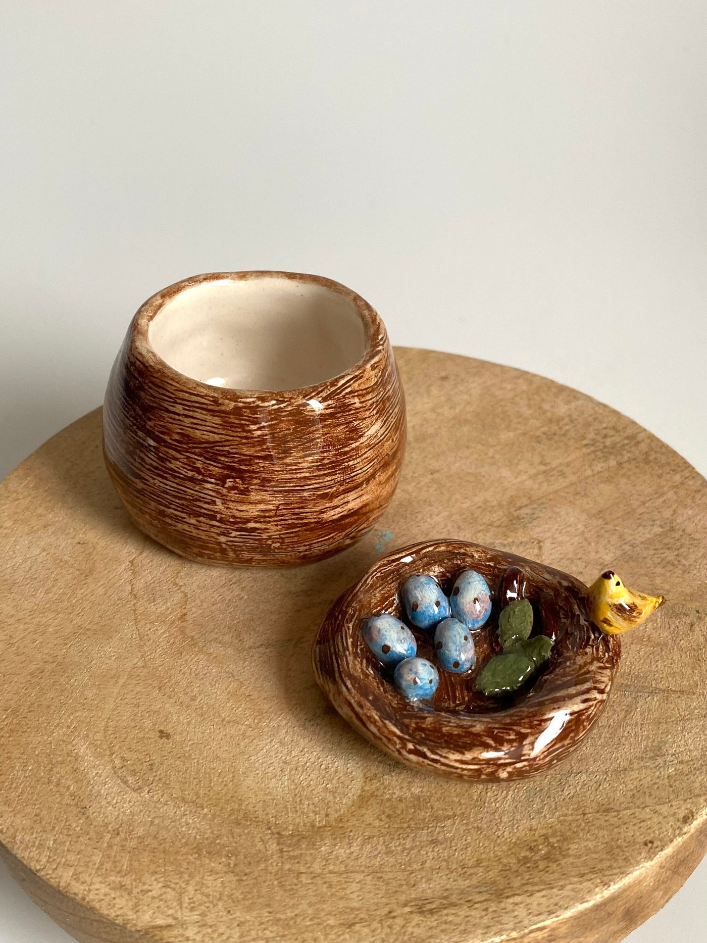 Bird Nest Jewelry Box