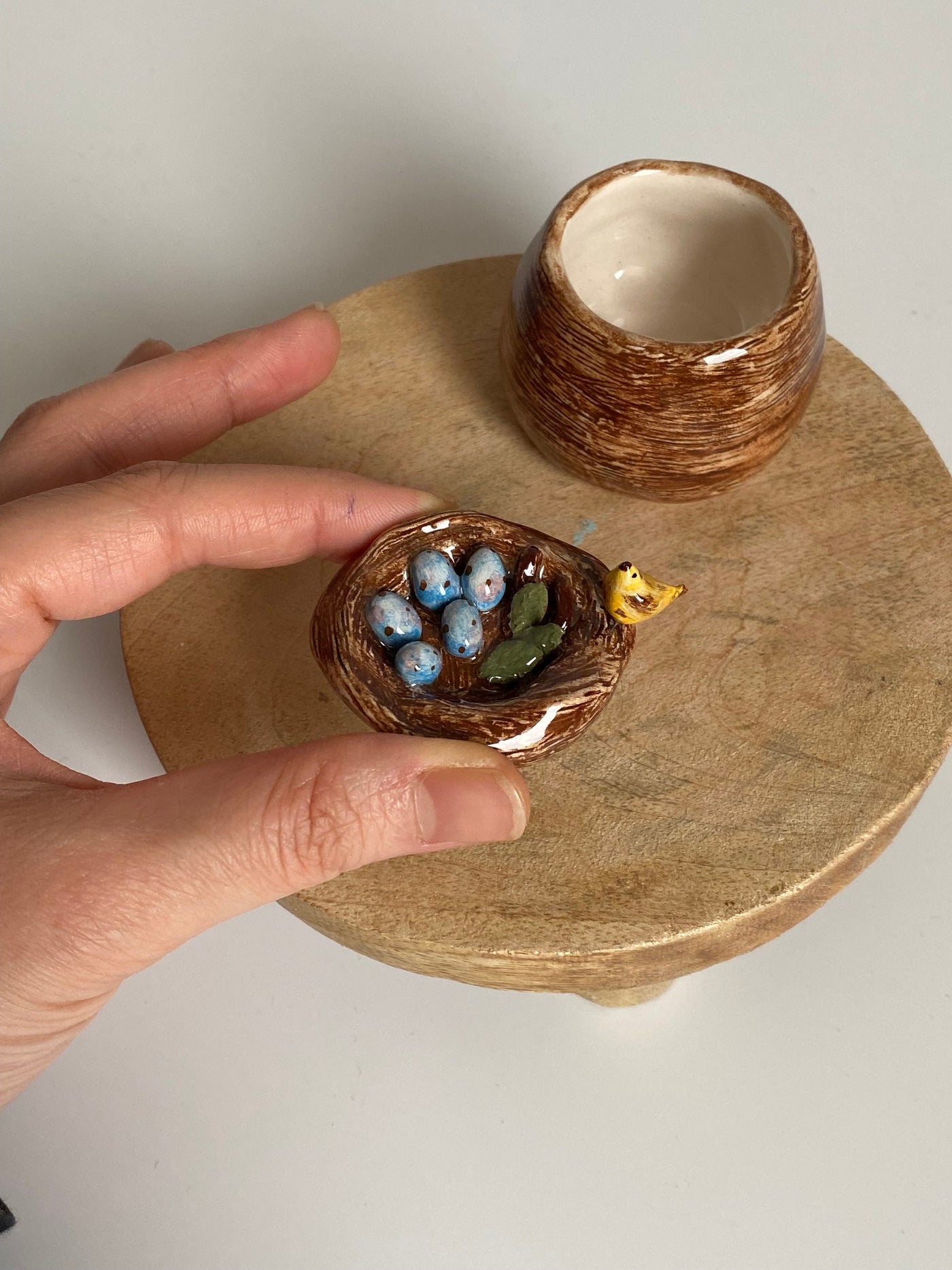 Bird Nest Jewelry Box