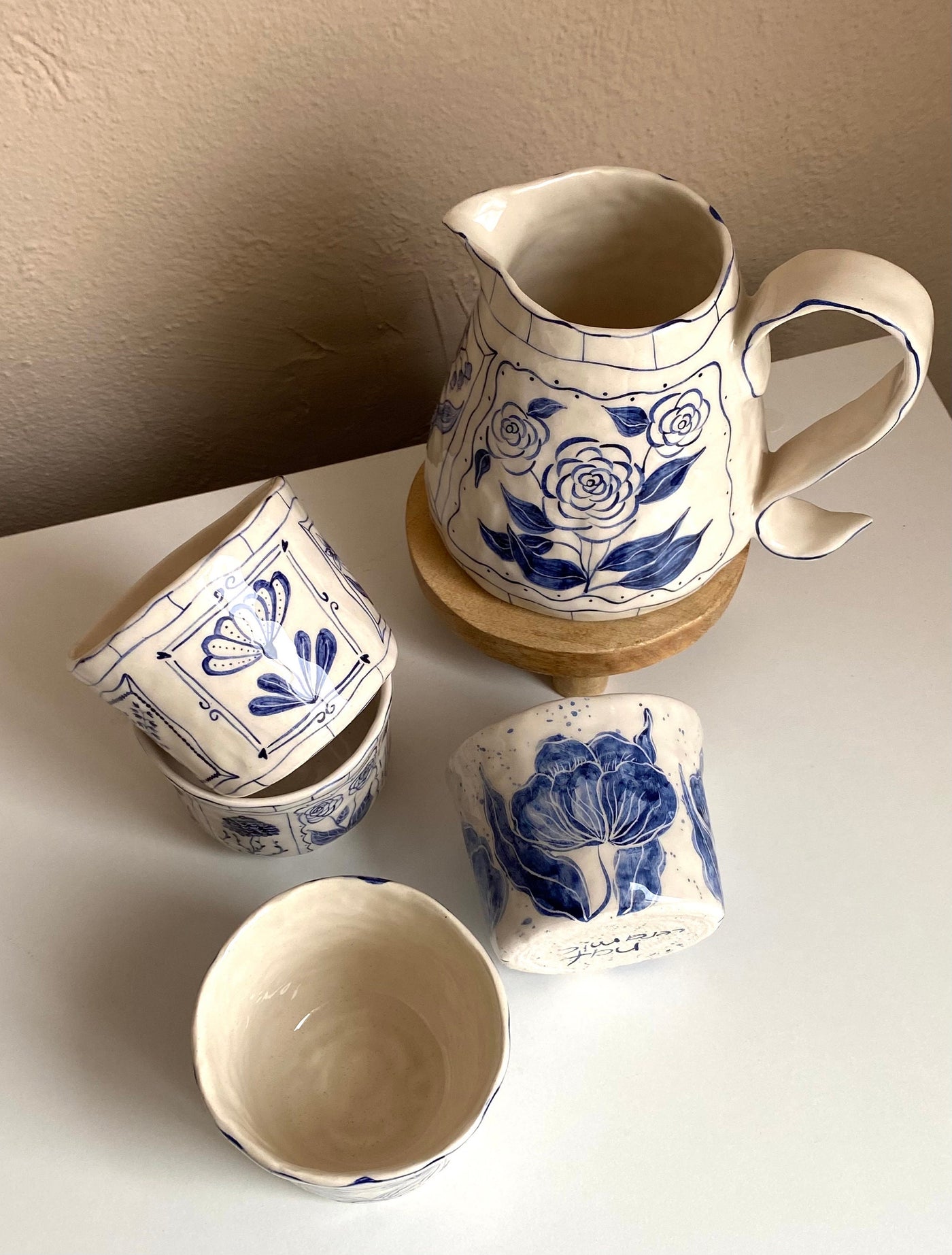 Blue Tulips Cup