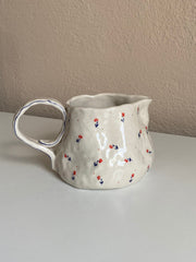 Red Poppy Pitcher