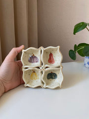 Colorful Pumkin Jewelry Tray