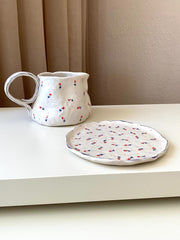 Red Poppy Plate