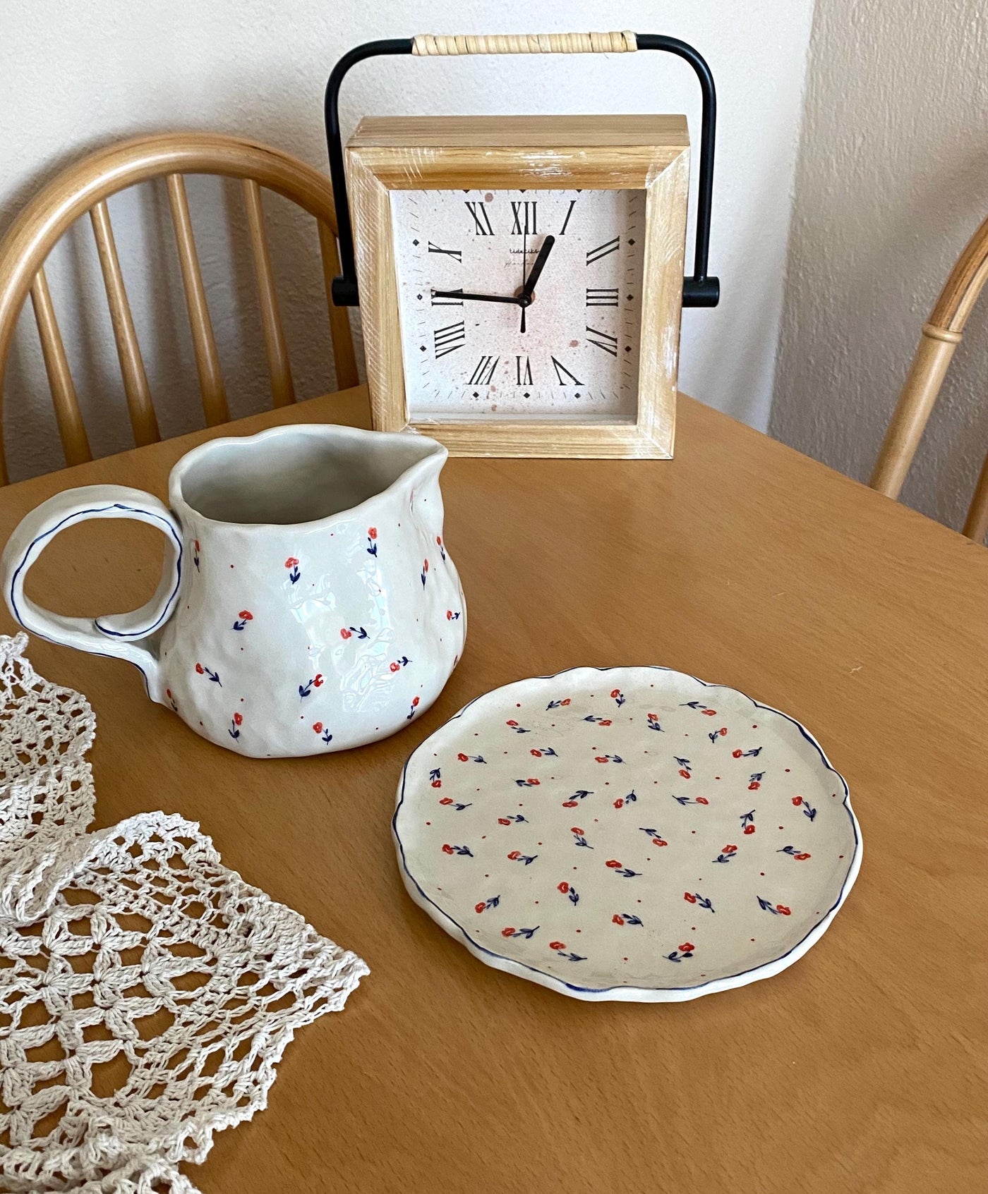 Red Poppy Plate