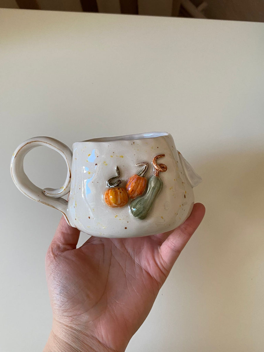 Colorful Pumpkins 3D Mug