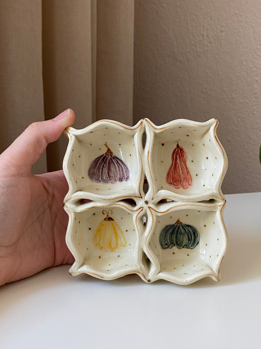 Colorful Pumkin Jewelry Tray
