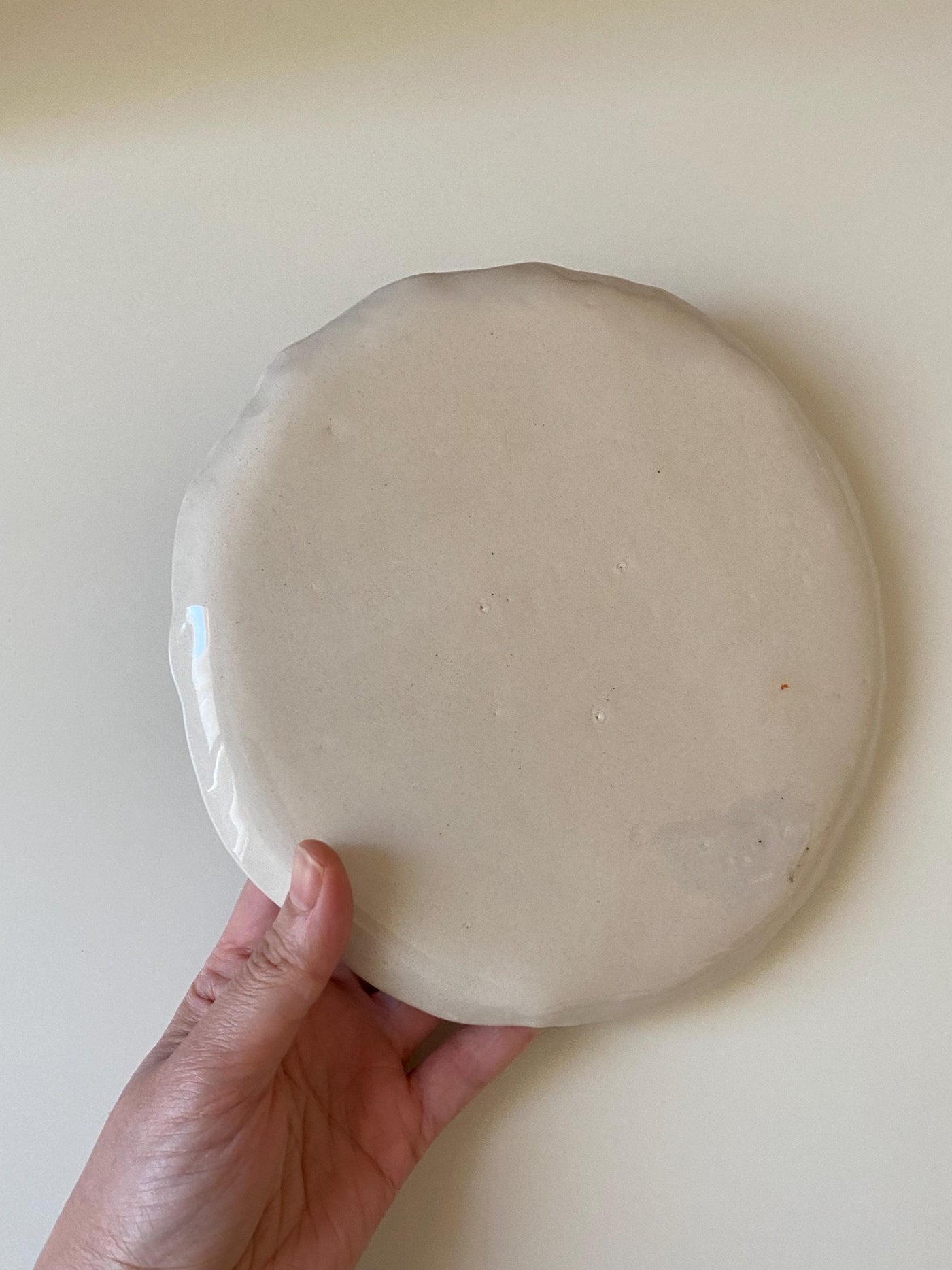 Red Poppy Plate