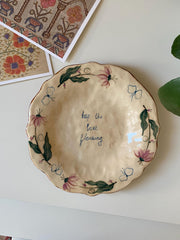 Keep the Love Flowing Plate