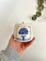 Blue Mushrooms Mug