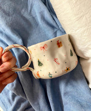Cute Minimalist Christmas Mug