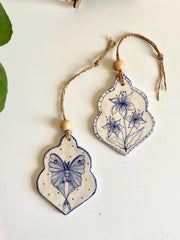 Butterfly & Lilies Wall Hanging