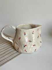 Red Poppy Pitcher