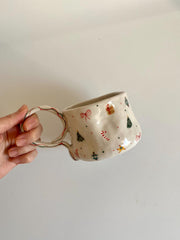 Cute Minimalist Christmas Mug