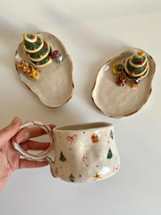 Cute Minimalist Christmas Mug