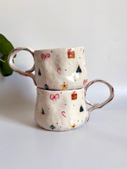 Cute Minimalist Christmas Mug