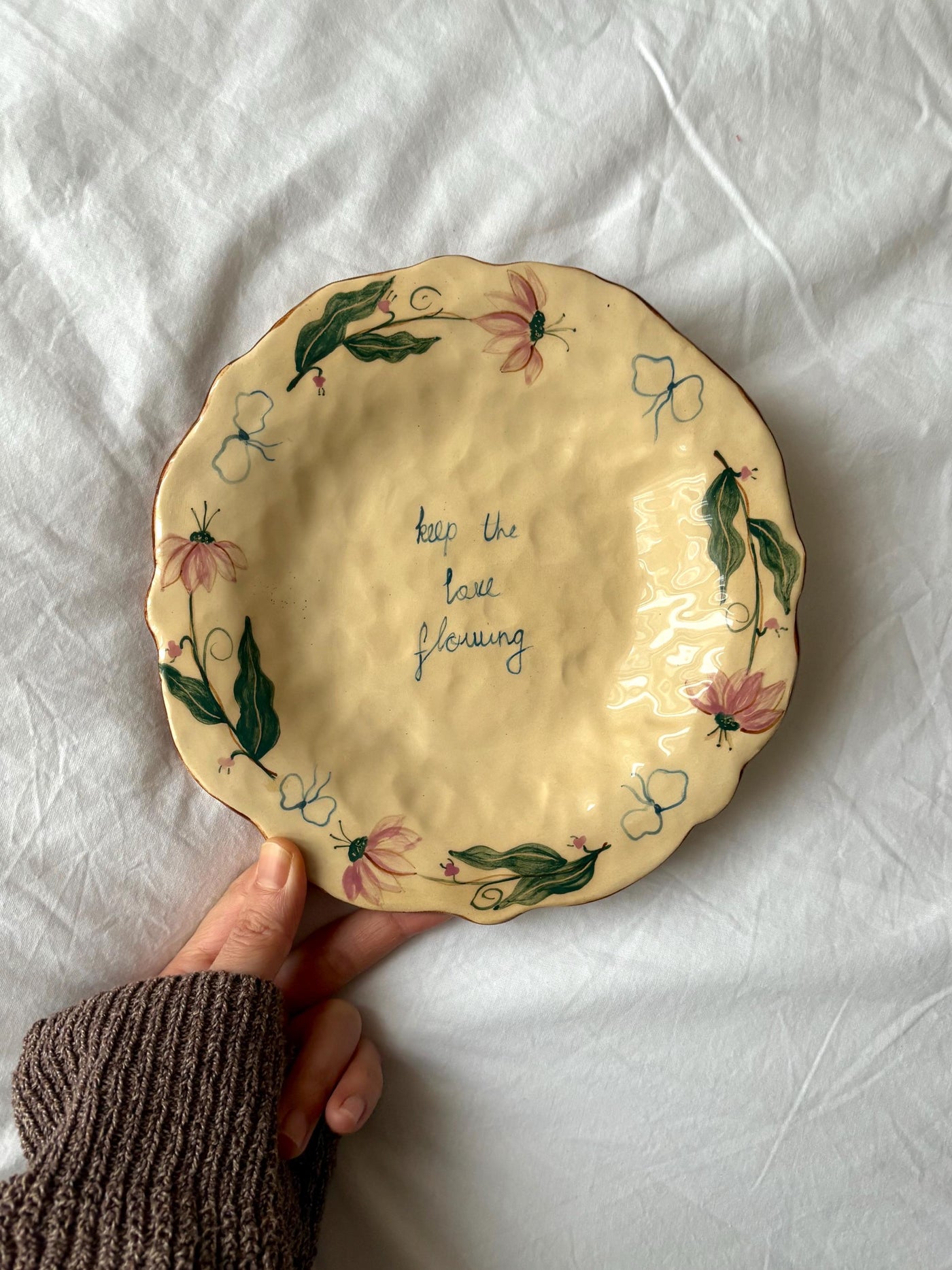 Keep the Love Flowing Plate